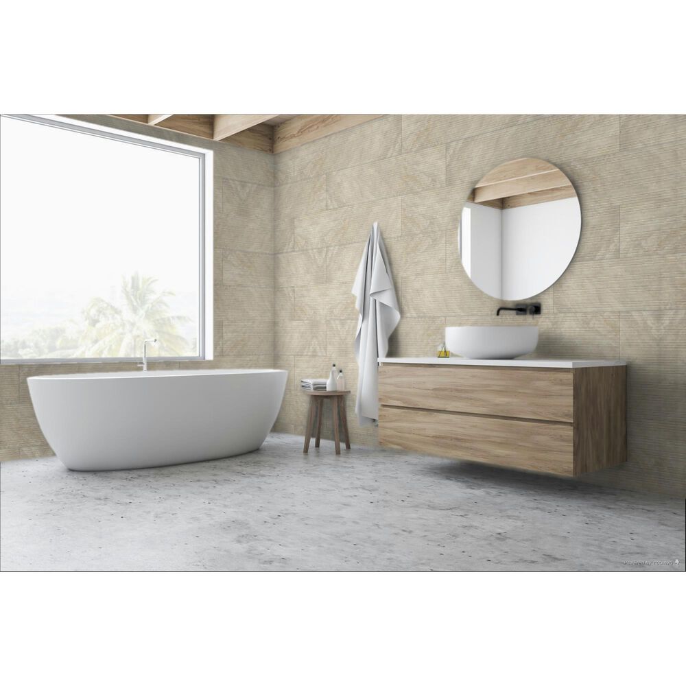 Emser Terramor Avorio 12&quot; x 47&quot; Matte Tile, , large