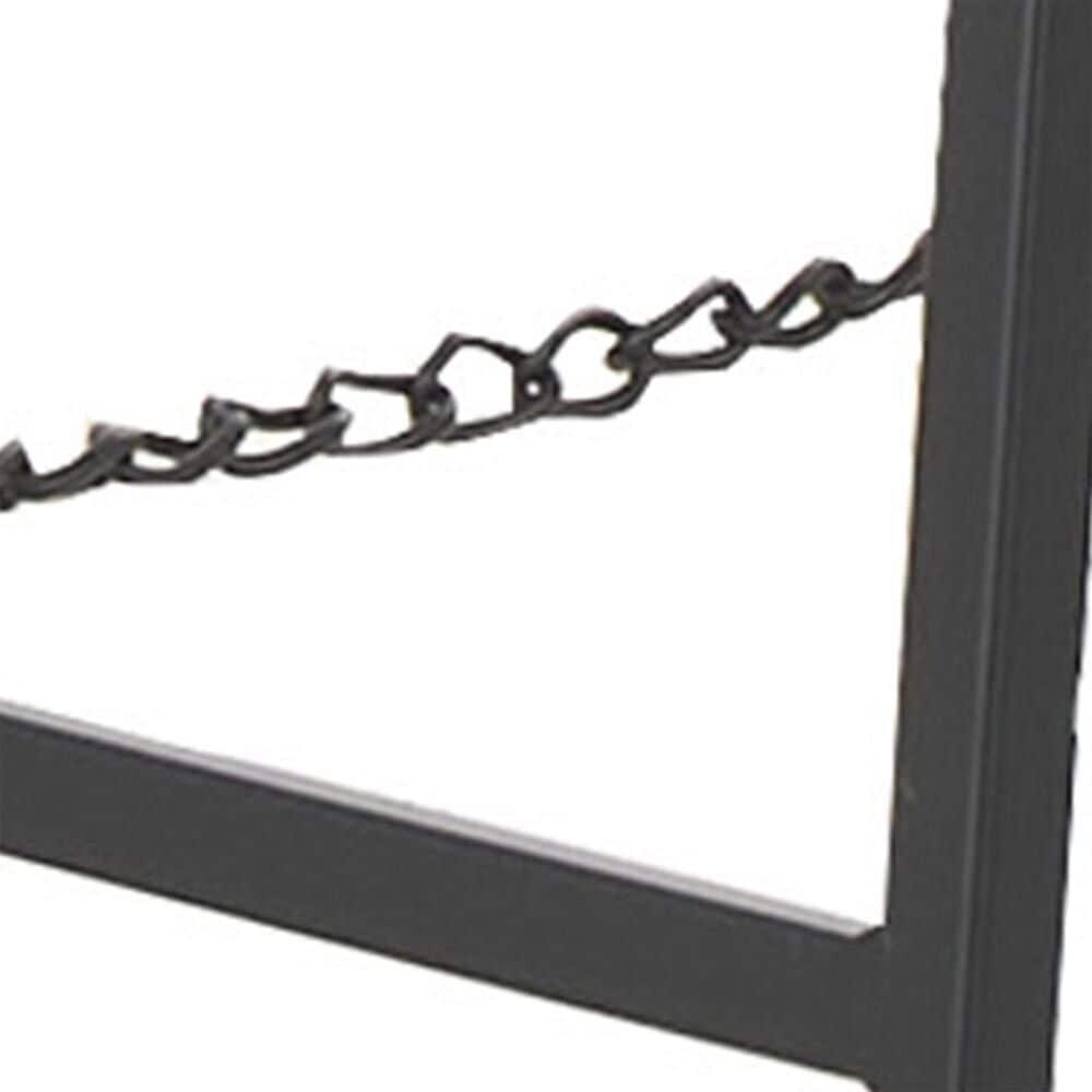 Maple and Jade Tall Adjustable Floor 3-Tier Display Easel in Matte Black, , large