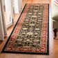 Safavieh Lyndhurst  2"3" x 8" Black and Red Runner, , large