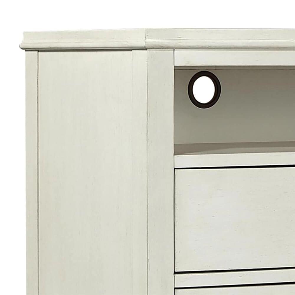 Riva Ridge Charlotte 2-Drawer Nightstand in White, , large
