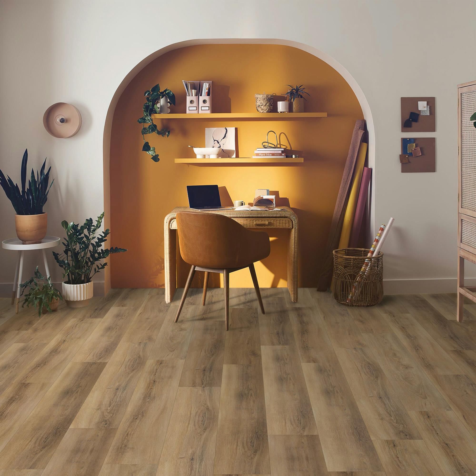 US Floors Originals Enhanced Saffron Pecan 9