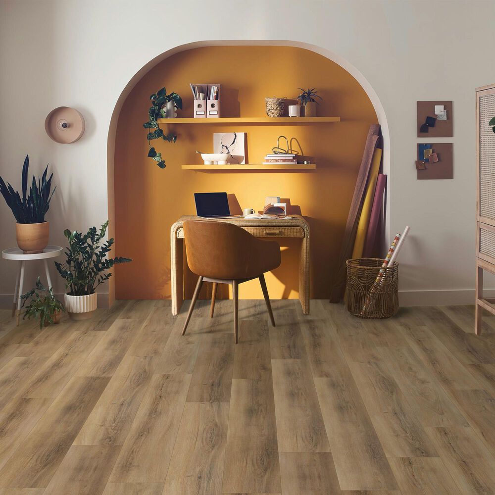 US Floors Originals Enhanced Saffron Pecan 9" x 72" Luxury Vinyl Plank, , large