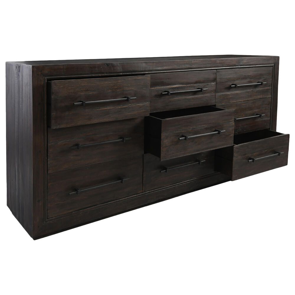 Classic Home Magdalena 9-Drawer Dresser in Brown, , large