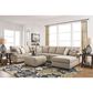 Ashley Baceno Oversized Accent Ottoman in Hemp, , large