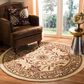 Safavieh Lyndhurst LNH216 8" Round Ivory Area Rug, , large