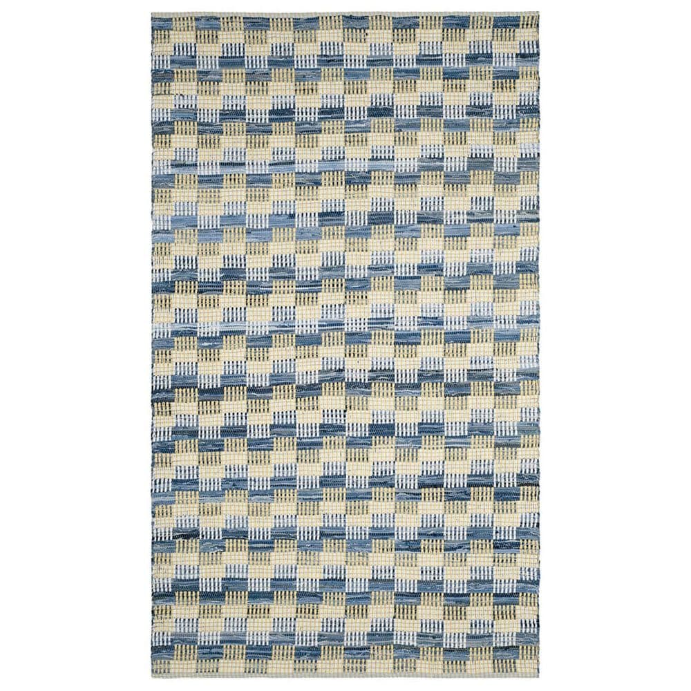 Safavieh Montauk Geometric 6" x 9" Gold and Multicolor Area Rug, , large