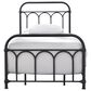 Ashley Nashburg Twin Metal Headboard/Footboard/Rails in Black, , large