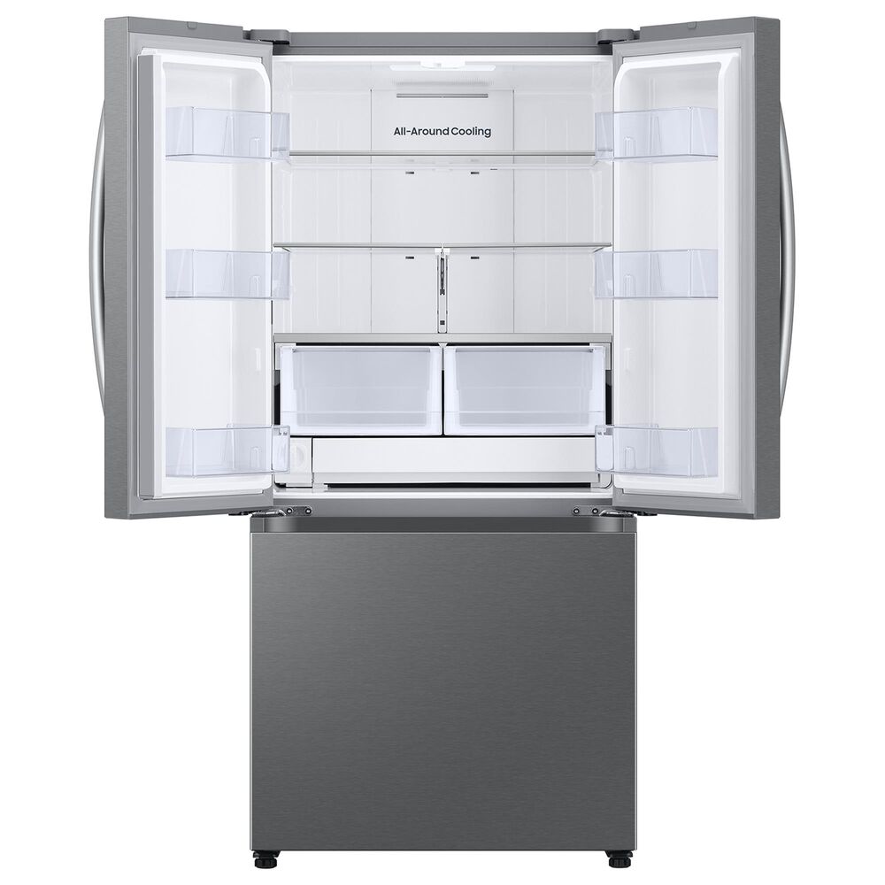 Samsung Bespoke AI 24.5 Cu. Ft. French Door Refrigerator in Fingerprint Resistant Stainless Steel, , large