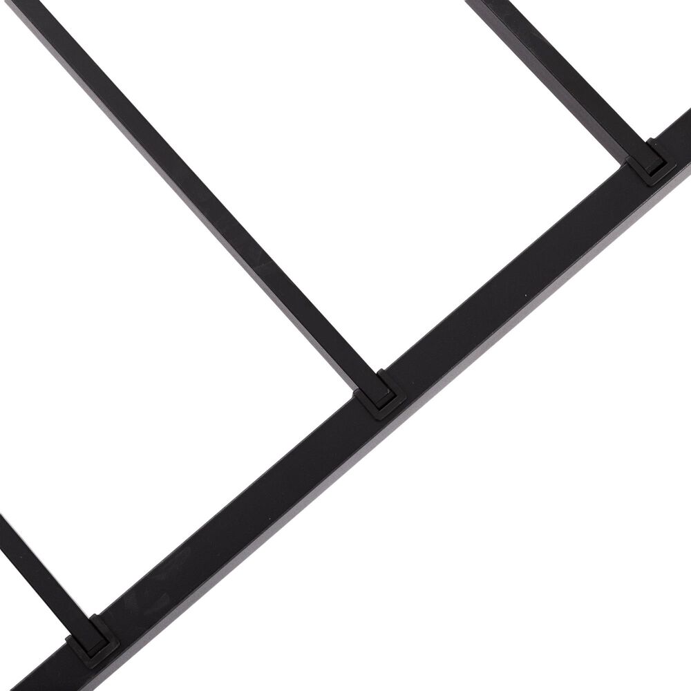 HOMLUX Queen Metal Bed Frame with Sturdy Slats in Black, , large