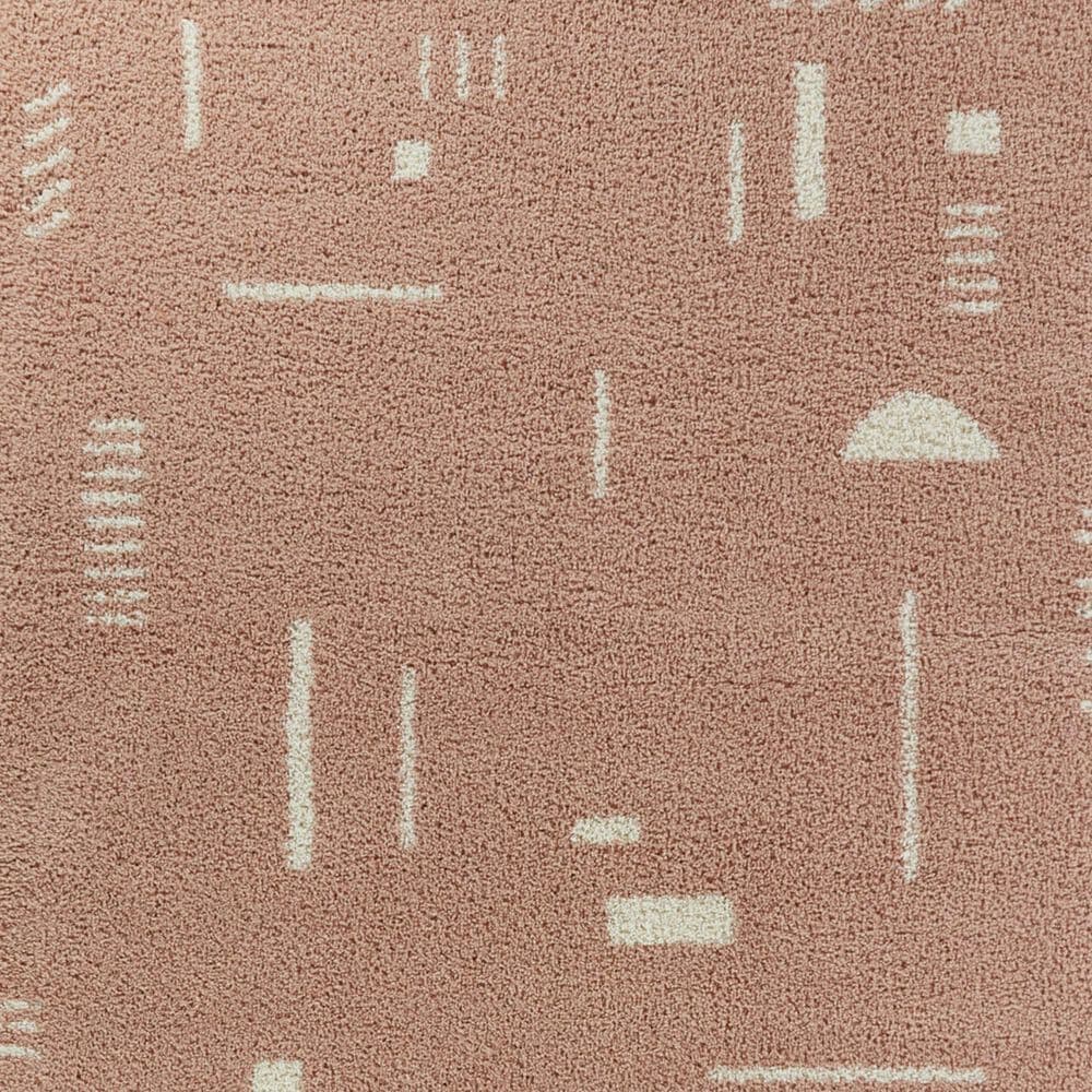Balta Rugs Rupa 3090668 4&#39;4&quot; x 6&#39; Pink Area Rug, , large