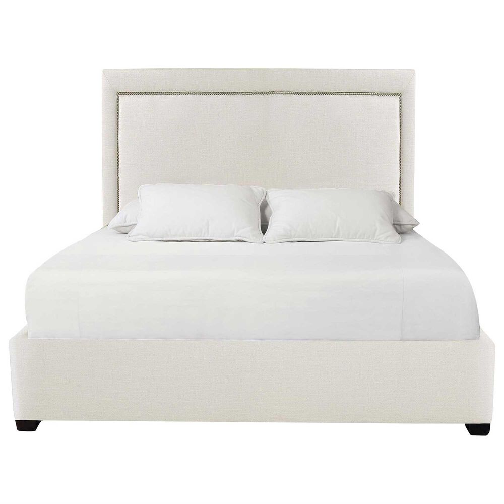 Bernhardt Morgan Queen Upholstered Bed in Cream, , large