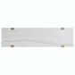 Crystal City Perth Sofa Table in Weathered Sand and White, , large