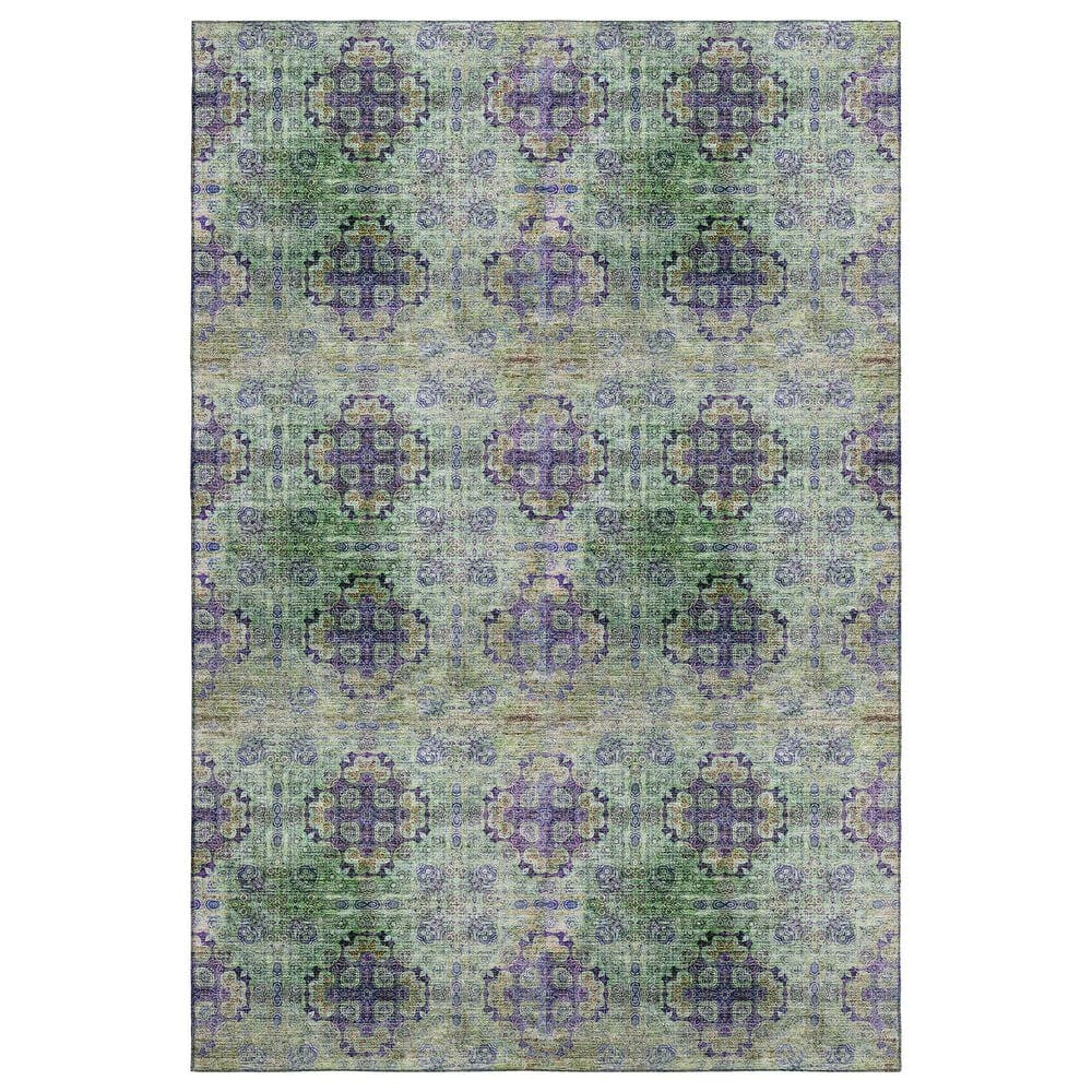 Dalyn Rug Company Trevi 8" x 10" Purple Area Rug, , large