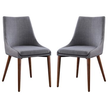 Valor Living Palmer Side Chair with Dove Cushion (Set of 2), , large