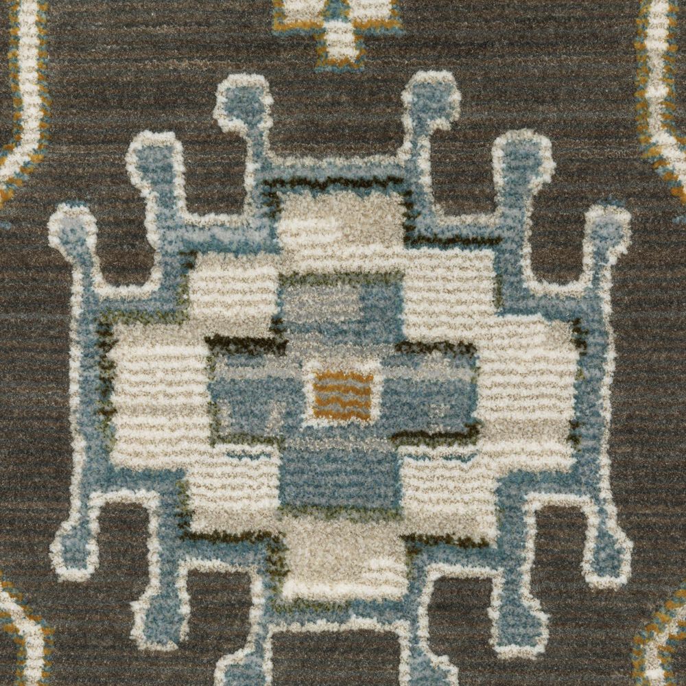 Oriental Weavers Keira Grey and Multicolor 9&#39;10&quot; x 12&#39;10&quot; Area Rug, , large