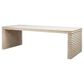 Jennifer Taylor Home Veda Dining Table in Whitewashed Natural - Table Only, , large