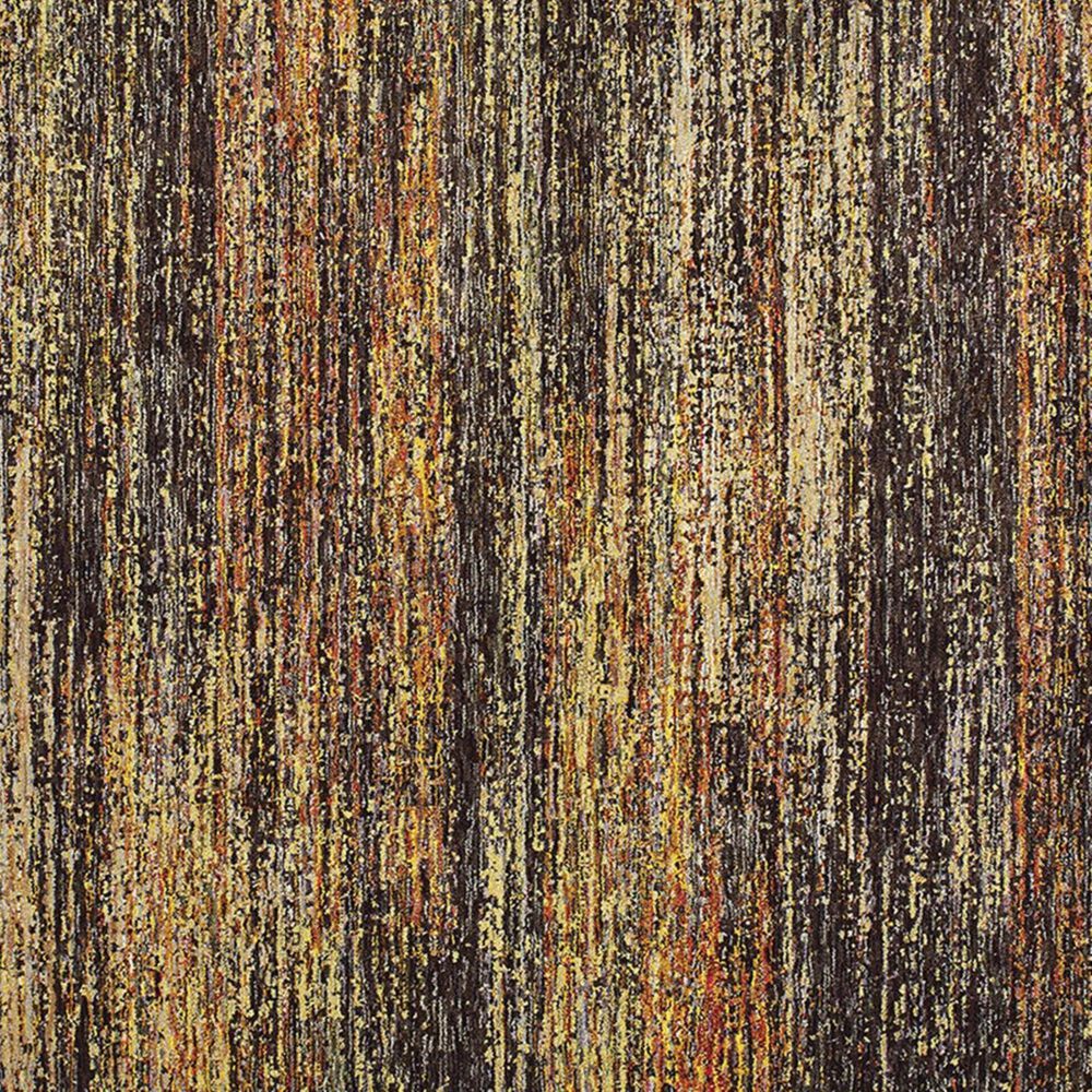Oriental Weavers Atlas 8037C 3&#39;3&quot; x 5&#39;2&quot; Gold Scatter Rug, , large