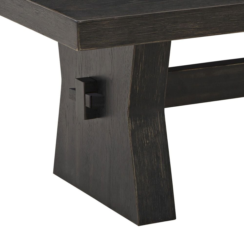 Ashley Galliden Rectangular Coffee Table in Aged Black, , large