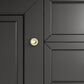 James Martin Vanities Brookfield 48" Single Bathroom Vanity in Black Onyx with 3 cm White Zeus Quartz Top and Rectangular Sink, , large