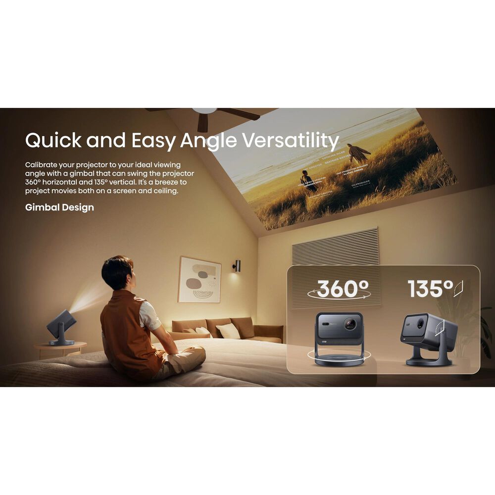 Hisense C2 Triple Laser Smart Lifestyle Projector in Silver, , large