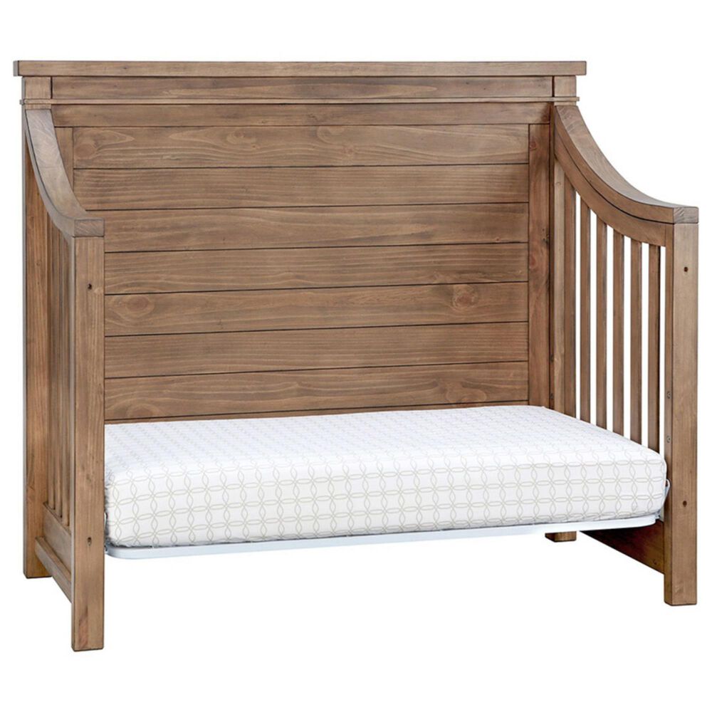 Baby Appleseed Rowan Flat Top 4-In-1 Convertible Crib in Sandwash, , large