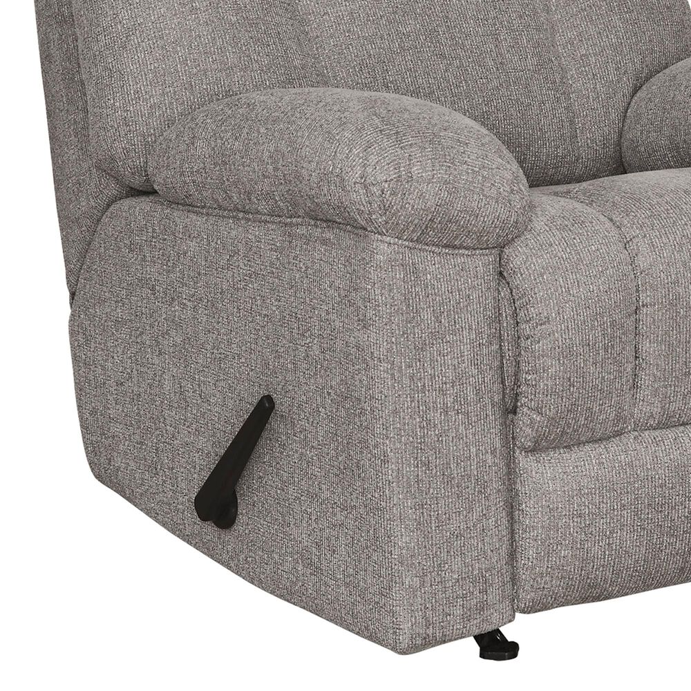Ashley Hoyne Park Manual Rocker Recliner in Smoke, , large