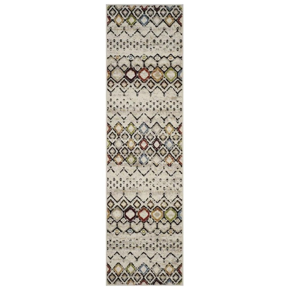 Safavieh Amsterdam AMS108K 2"3" x 12" Ivory Runner, , large