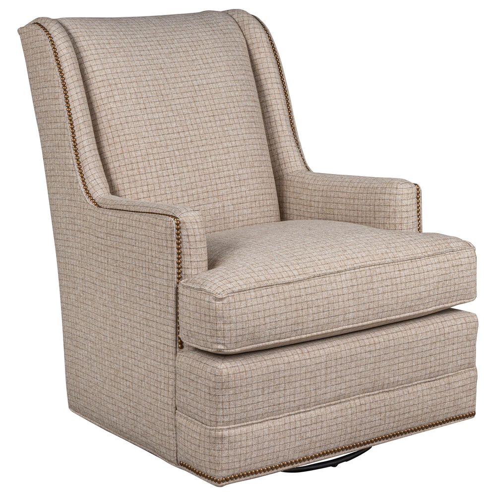 Smith Brothers Glider Chair in Brown, , large