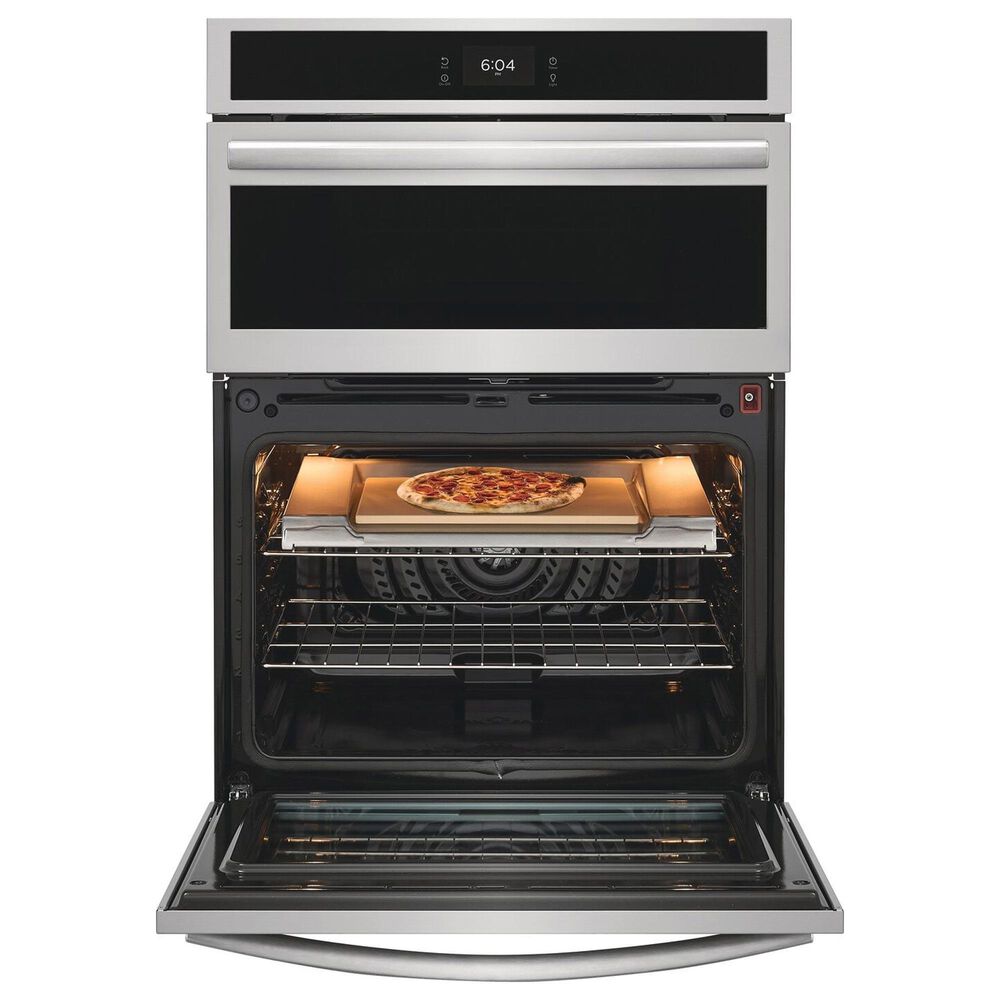 Frigidaire Gallery 2-Piece Kitchen Package with 30" Electric Microwave Combination Wall Oven and 36" Gas Cooktop in Stainless Steel, , large