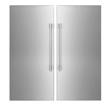 Frigidaire Professional 18.9 Cu. Ft. Single-Door Left Hinge Freezer & 18.9 Cu. Ft. Single-Door Right Hinge Refrigerator in Stainless Steel, , large