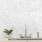 MS International Carrara White Penny Round on 12" x 12" Marble Mosaic Sheet, , large