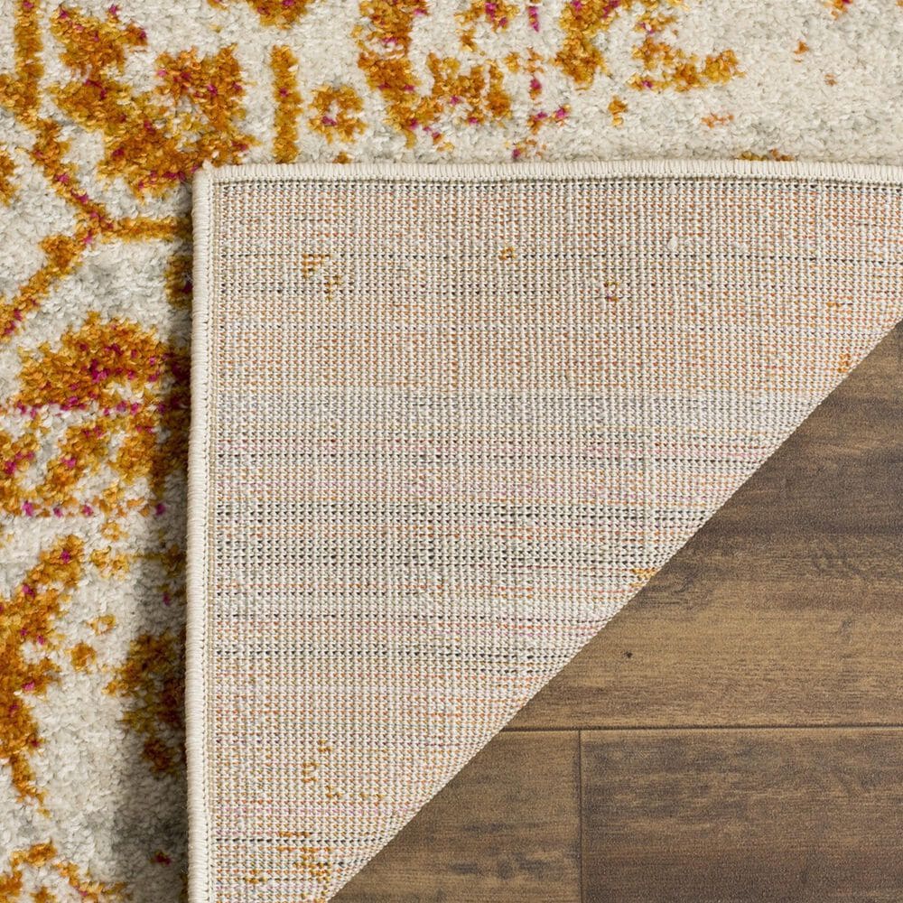 Safavieh Madison 10&#39; x 14&#39; Cream and Orange Area Rug, , large