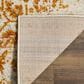 Safavieh Madison 10" x 14" Cream and Orange Area Rug, , large