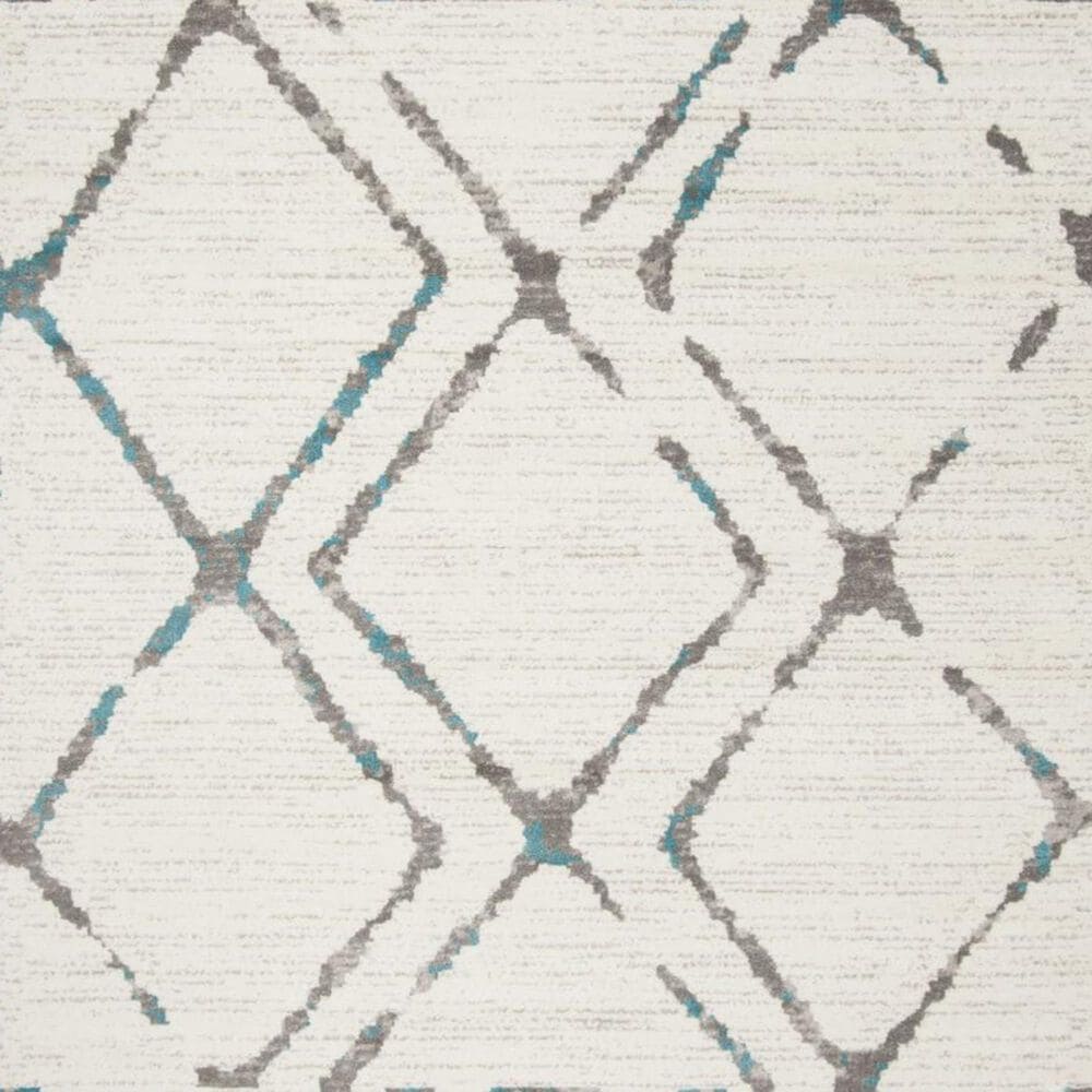 Safavieh Skyler SKY197D 2&#39; x 6&#39; Ivory and Blue Runner, , large