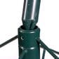 The Gerson Company 4" Pre-Lit Artificial Natural Cut Narrow Jackson Pine with White Lights in Green, , large