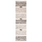 Safavieh Natura NAT325Z 2"3" x 8" Black and Ivory Runner, , large