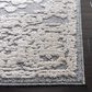 Safavieh Martha Stewart Lucia Shag MSR0739A 2"6" x 3"9" White and Light Grey Area Rug, , large
