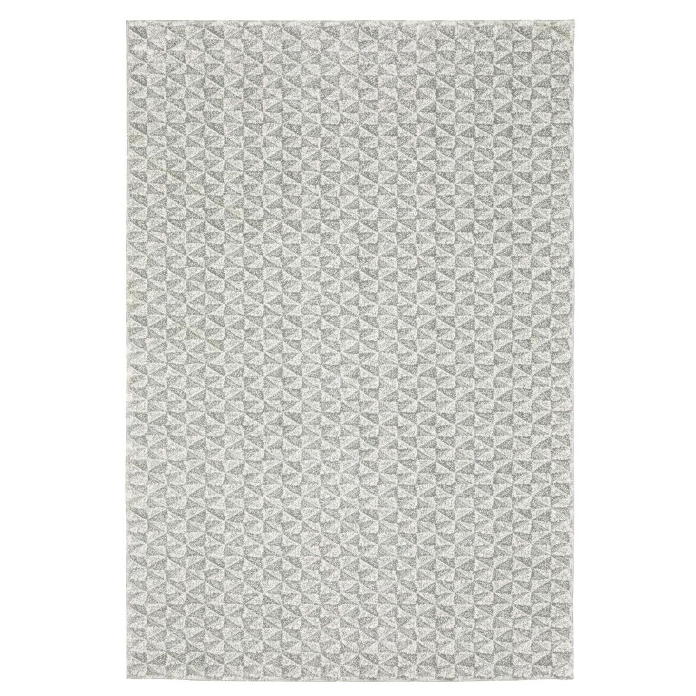 Oriental Weavers Wonder WON01 Grey and Ivory 7"10" x 10"10" Area Rug, , large