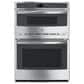 GE Profile 2- Piece Kitchen Bundle with a 30" Gas Cooktop and a 30" Built-In Combination Microwave/Wall Oven in Stainless Steel, , large