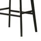 Carolina Chair and Table Mirabelle 30" Barstool in Cream/Espresso (Set of 2), , large