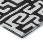 Dalyn Rug Company The Reserve TR1 Black 9" x 12" Indoor/Outdoor Area Rug, , large