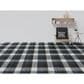 Amer Rugs Tartan 5" x 7"6" Charcoal Area Rug, , large