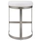Uttermost Ivanna Counter Stool in Brushed Silver, , large