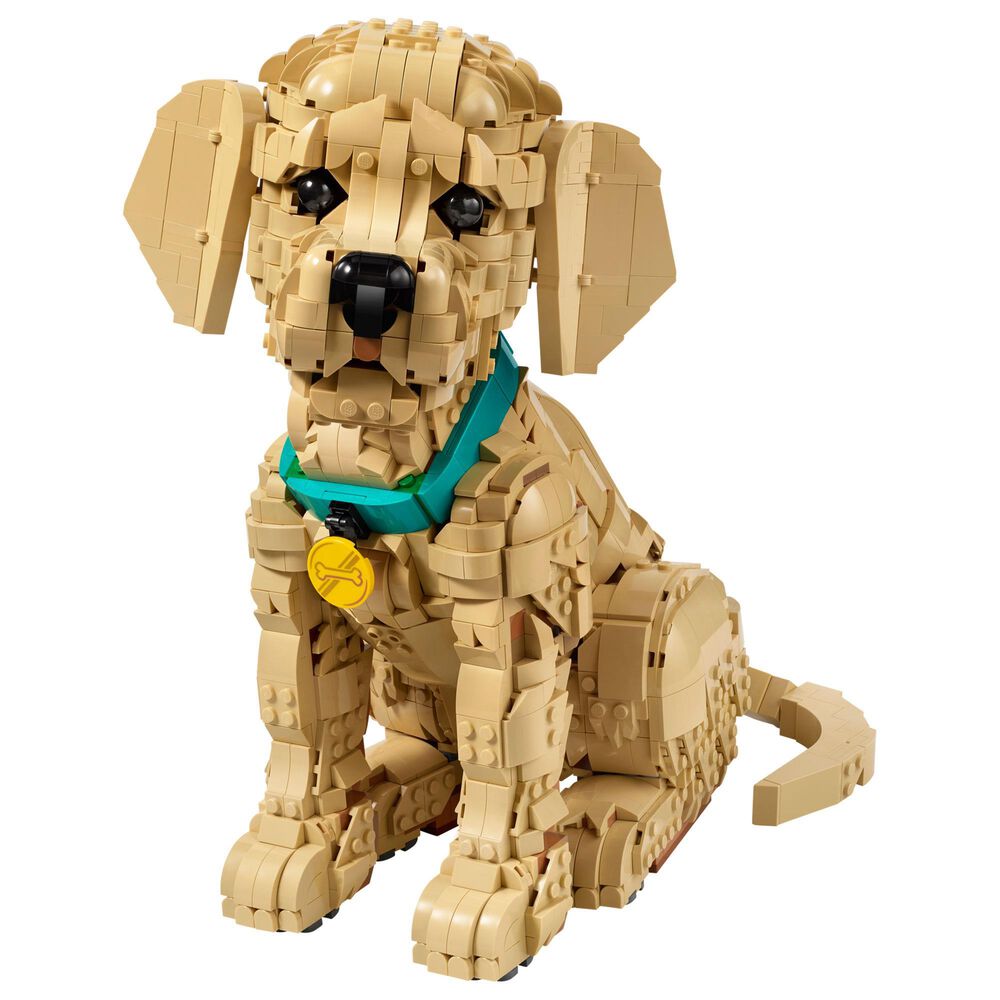 LEGO Golden Retriever Puppy Building Set, , large