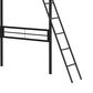 DHP DHP Twin Loft Bed in Black, , large