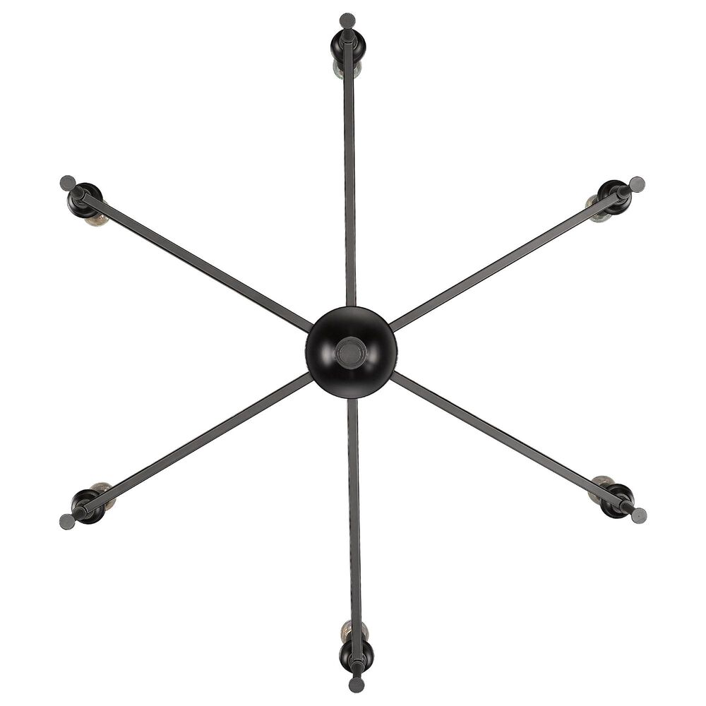 Golden Lighting Landon 6-Light Chandelier in Matte Black, , large