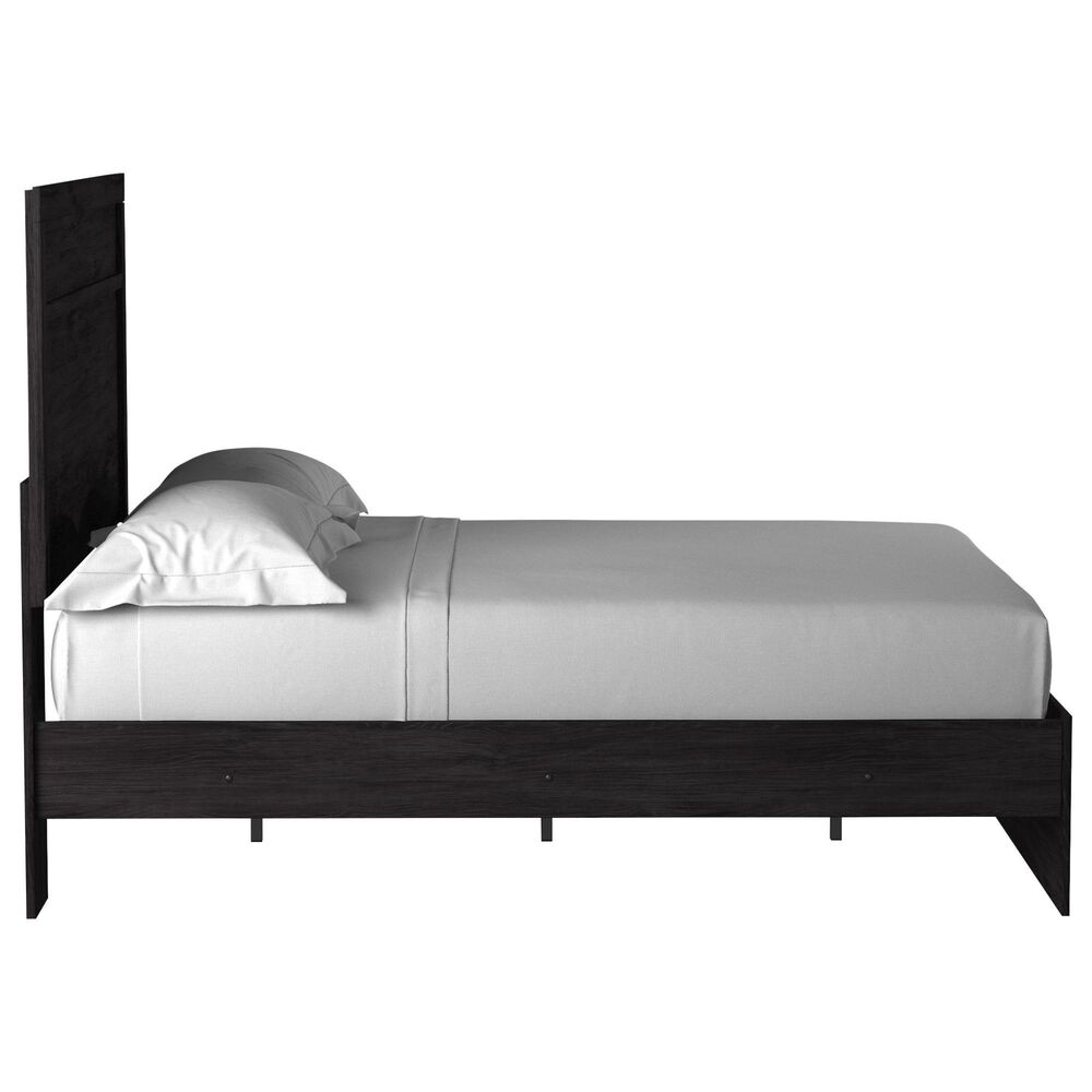 Ashley Belachime 3 Piece Full Panel Bedroom Set in Dark Charcoal, , large
