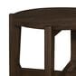 Pacific Landing Cota Round End Table in Dark Brown, , large