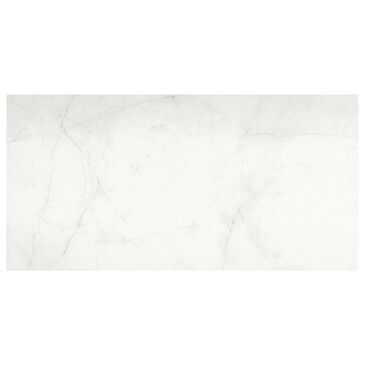Emser Sterlina White 12" x 24" Polished Porcelain Tile, , large