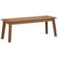 Ashley Janiyah Patio Dining Bench in Light Brown, , large